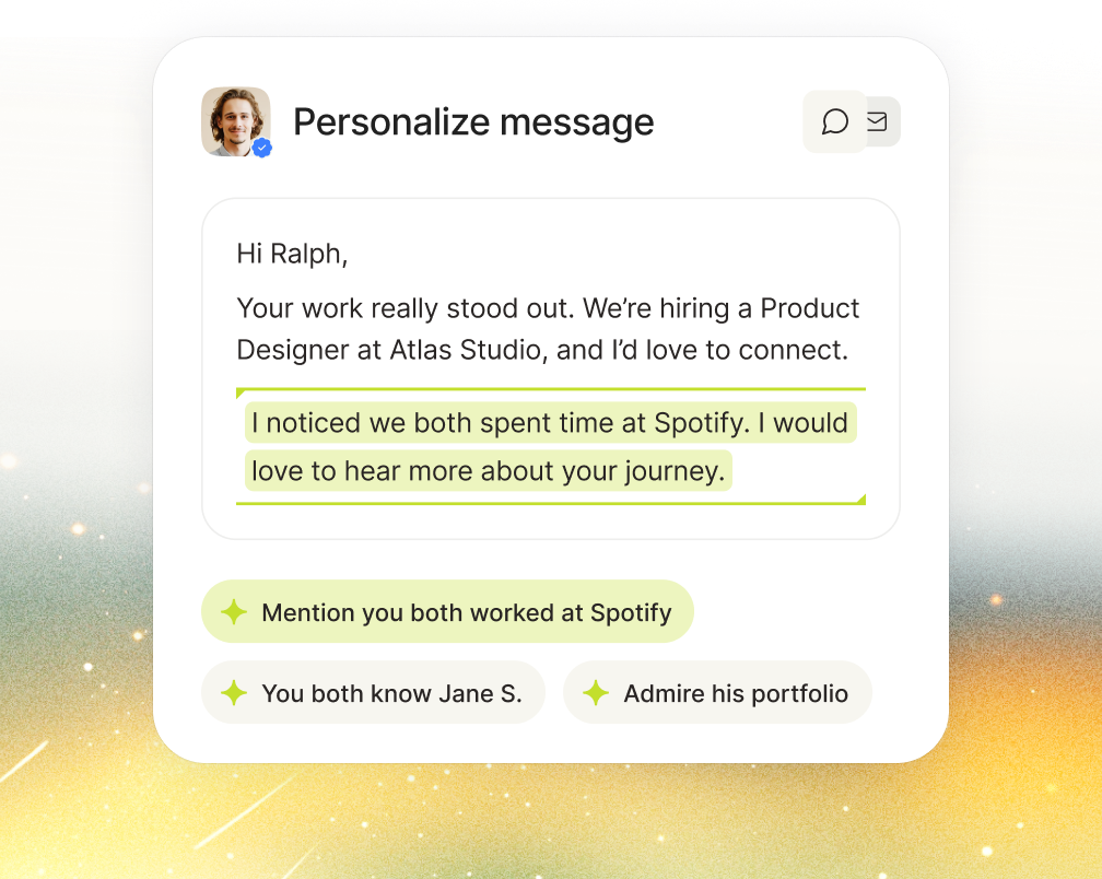 Keep it all in one inbox, make it personal